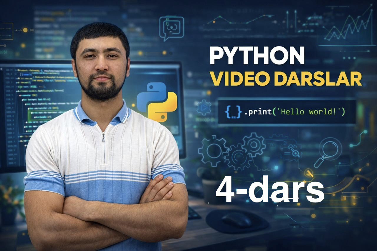 Pycharm'ni ishlatib ko'rish